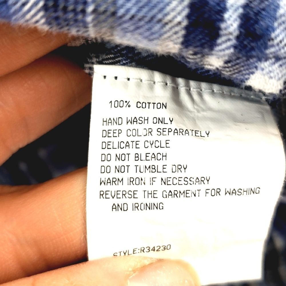Authentic Brand Oxygen Men's Plaid Shirt size S - Picture 5 of 5